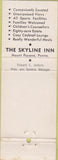 Matchbook Cover - Friendly Family Country Resort Mount Pocono PA