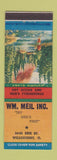 Matchbook Cover - Wm Meil Men's Clothes Willoughby OH