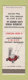 Matchbook Cover - Jacobsen Power Lawn Mower Cuyahoga Falls OH