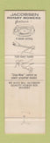 Matchbook Cover - Jacobsen Power Lawn Mower Cuyahoga Falls OH