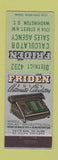 Matchbook Cover - Friden Calculators Washington DC