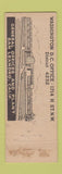 Matchbook Cover - Friden Calculators Washington DC