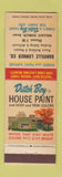 Matchbook Cover - Dutch Boy Paint Danville Lumber PA