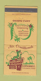 Matchbook Cover - Everglades Restaurant Columbus OH Alligator 30 Strike