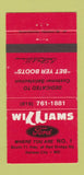 Matchbook Cover - Williams Ford Kansas City MO 30 Strike
