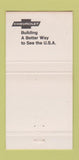 Matchbook Cover - Sawicki Chevrolet Cadillac Rochelle IL WEAR 30 Strike