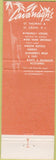 Matchbook Cover - Cavanagh's Inc ST Thomas Virgin Islands clothes
