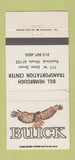 Matchbook Cover - Bill Hembrough Buick Rockford IL WEAR 30 Strike