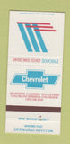 Matchbook Cover - Williams Chevrolet Colorado Springs 30 Strike