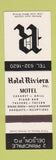Matchbook Cover - Hotel Riviera Motel Delson QC