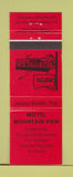 Matchbook Cover - Mountain View Motel St Jovite Mont Tremblant QC