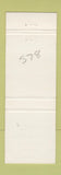 Matchbook Cover - Golden West Motel Lethbridge AB hillbilly