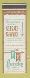 Matchbook Cover - Berkeley Hotel Montreal QC