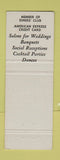 Matchbook Cover - Berkeley Hotel Montreal QC