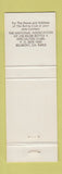 Matchbook Cover - Jim Beam Bottle Collectors Club Anaheim CA WEAR