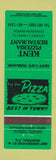 Matchbook Cover - Kent Pizza Montreal QC GREEN