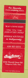 Matchbook Cover - La Fontana Pizza Niagara Falls ON