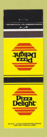Matchbook Cover - Pizza Delight Canada
