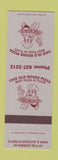 Matchbook Cover - Old House Pizza