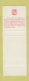 Matchbook Cover - Salt Lake City Maryland Fidelity Deposit UT
