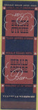 Matchbook Cover - Herald Square Bar New York City SAMPLE