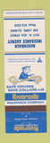 Matchbook Cover - Buschbach Insurance Riverside Oak Lawn IL