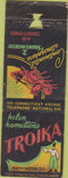 Matchbook Cover - Troika Russian restaurant Washington DC WORN