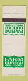 Matchbook Cover - Farm Bureau Insurance