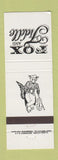 Matchbook Cover - Fox and Fiddle