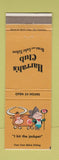 Matchbook Cover - Harrah's Club Casino Reno Lake Tahoe NV