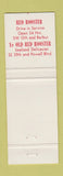 Matchbook Cover - Red Rooster Drive In Portland OR