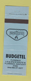 Matchbook Cover - Budgetel Motel Florence KY