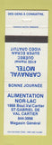 Matchbook Cover - Carnaval Motel Alimentation Nor Lac Quebec QC