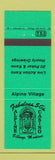 Matchbook Cover - Fabulous 50's Alpine Casino Billings MT