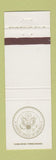 Matchbook Cover - United States of America Seal