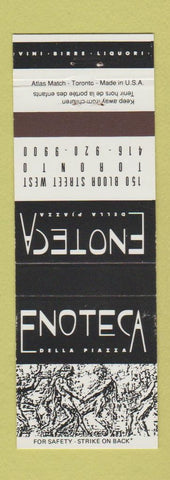 Matchbook Cover - Enoteca Pizza Toronto ON