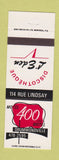 Matchbook Cover - Motel 400 Drummondville QC Disco