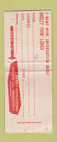Matchbook Cover - Breezy Point Resort MN girlie BOBTAIL WORN Jimmy Dorsey