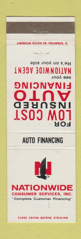 Matchbook Cover - Nationwide Insurance