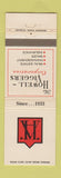 Matchbook Cover - Howell Viggers Real Estate Insurance Akron Tallmadge Canton OH
