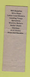 Matchbook Cover - Salem Eqiupment Supply Salem OR WEAR
