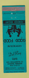 Matchbook Cover - Del Ray Cafe Eugene OR