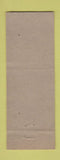 Matchbook Cover - Glenwood Radio Springfield Junction OR ADVANCE pinup WEAR