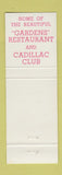 Matchbook Cover - Magnolia Inn Little Rock AR WORN
