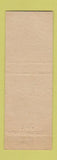 Matchbook Cover - Skookum Blacks Forgings Portland OR Indian WEAR