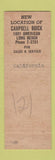 Matchbook Cover - Campbell Buick Long Beach CA