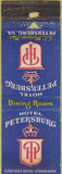 Matchbook Cover - Hotel Petersburg VA