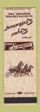 Matchbook Cover - Rogue Restaurant Medford OR WEAR