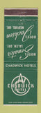 Matchbook Cover - Hotels Jackson Senator Medford Salem OR WEAR