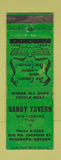 Matchbook Cover - Sandy Tavern Roseburg OR